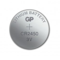 Pile bouton lith GP CR2450 3V BLISTER1