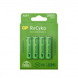 ACCU GP Blister4 Recyko AA...