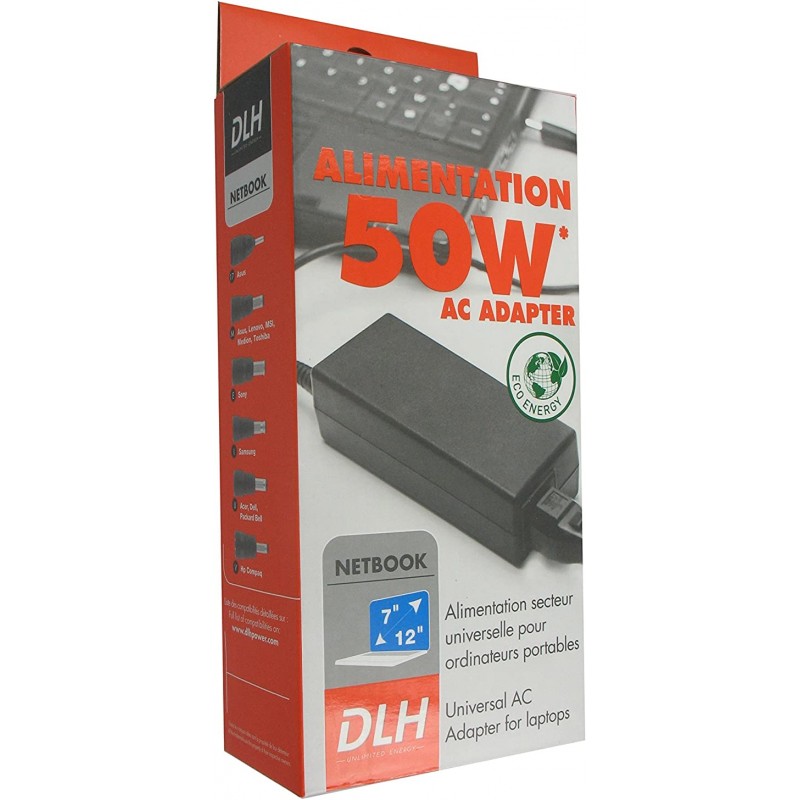 ALIMENTATION SECTEUR DLH FIRST 50W UNIVERSELLE