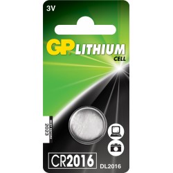 Pile bouton lith GP CR2016...