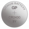 Pile bouton lith GP CR2430 3V BLISTER1