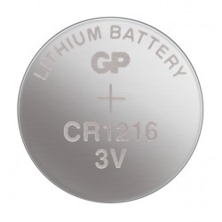 Pile bouton lith GP CR1216 3V BLISTER1