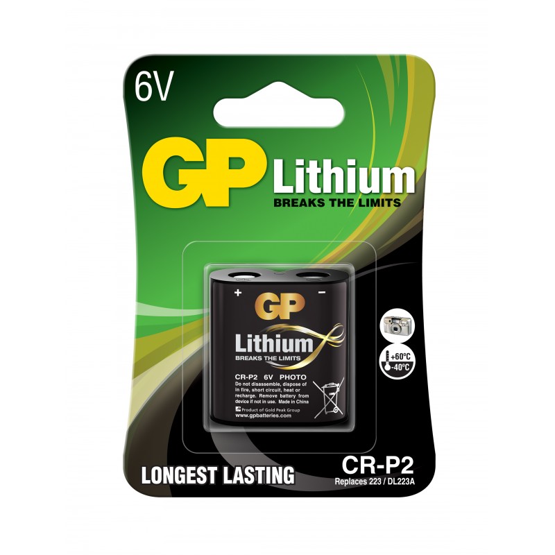 pile GP lithium CR-P2 974 accu-run