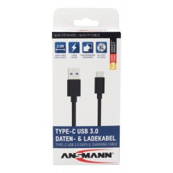CABLE ANSMANN USB/ Type C
