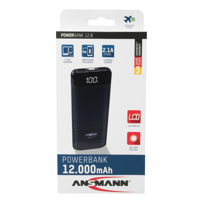 POWERBANK ANSMANN 12.8Ah