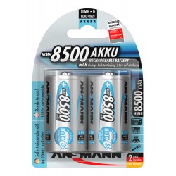 pile ANSMANN NiMh 1,2V D LR20 8500mAh 974 accu-run