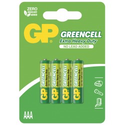 pile AAA LR03 GP Greencell 974 accu-run