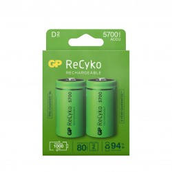 ACCU GP Blister2 D NiMH  RECYKO 5700mAh