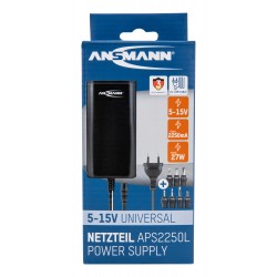 Alimentation ANSMANN APS2250L  AC/DC 5-15V 2,25Ah