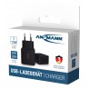 CHARGEUR 2 ports USB 5V 2.4A 12W max NOIR