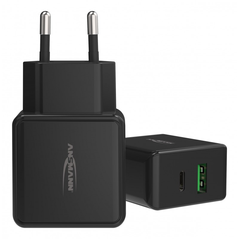 CHARGEUR 2 port USB + TYPE C 5V-9V-12V 18W