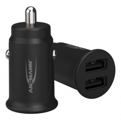 CHARGEUR VOITURE 2 ports USB 5V 2.4A max