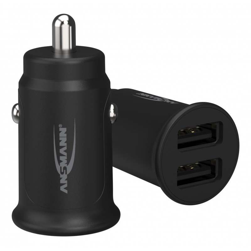 CHARGEUR VOITURE 2 ports USB 5V 2.4A max