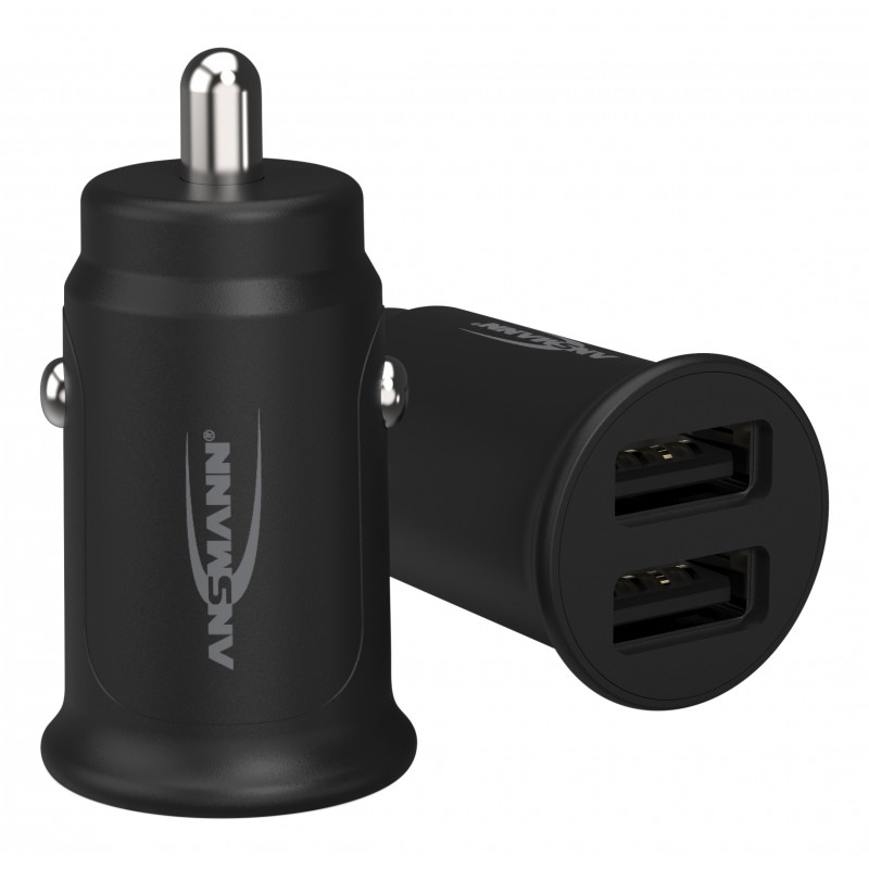 Chargeur de voiture avec 2 ports USB