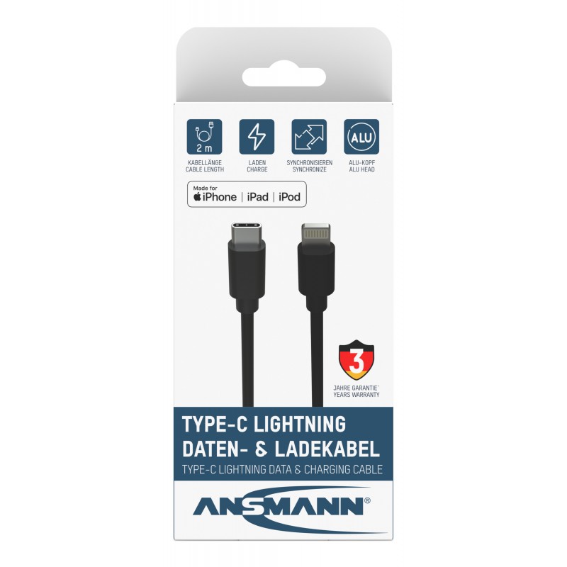 CABLE TYPE C TO LIGHTNING 200CB