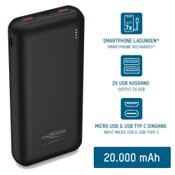 Powerbank 20000mAh